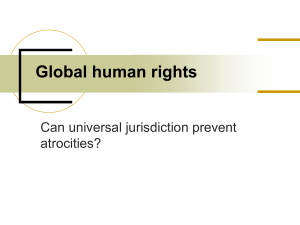 Global human rights