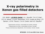 X-ray polarimetry in Xenon gas filled detectors