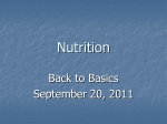 Nutrition - WordPress.com