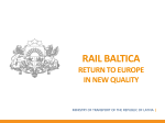 What to expect from Rail Baltica railway line?