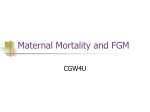 Maternal Mortality and FGM - Hale
