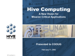 Hive Computing - Tribury Media, LLC
