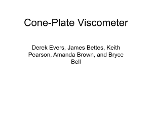 Cone-Plate Viscometer