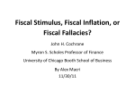 Fiscal Stimulus, Fiscal Inflation, or Fiscal Fallacies?