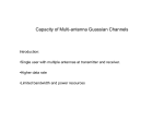Capacity of Multi-antenna Guassian Channels