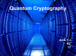 Quantum Cryptography