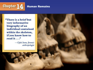Human Remains - Warren County Schools