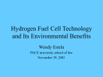 Hydrogen Fuel Cell Technology and its Environmental Benefits