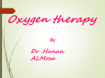 Lecture 5 - Oxygen therapy