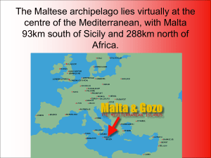 the maltese island