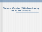 Broadcasting in Ad Hoc Network