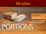 John 21:1-25 Ha`azinu - Bible Study Resource Center