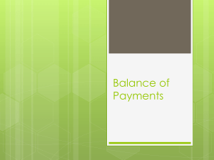 34 Balance of Payments File