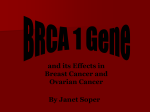 By Janet Soper and its Effects in Breast Cancer and Ovarian Cancer