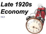 1920s Economy