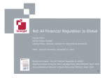Global Financial Regulation A recent addition to the global