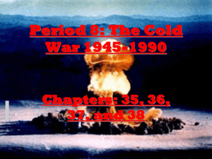 Period 8 Cold War