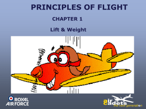 lift = a little pressure envelope at o° principles of flight total reaction