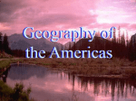 Geography of the Americas