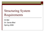 Structuring System Requirements