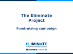 The Eliminate Project fundraising campaign