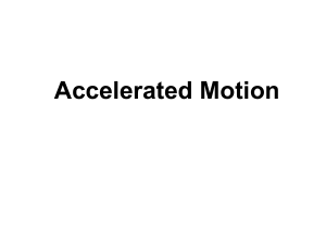 Acceleration