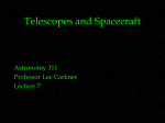 Telescopes and Spacecraft
