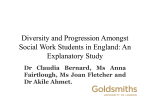 Diversity and Progression Amongst Social Work Students in England