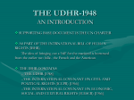THE UDHR-1948