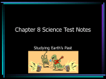 Chapter 8 Science Test Notes