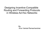 Designing Incentive-Compatible Routing and Forwarding Protocols