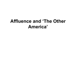 Affluence and `The Other America`