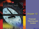 Essentials of Managerial Finance