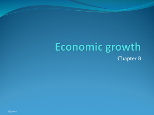 Economic growth - Woodhaven High School