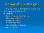 Single gene disorders