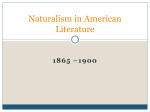Naturalism in American Literature - Weebly
