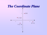 Notes: Coordinate Plane