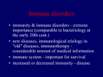 Immune disorders