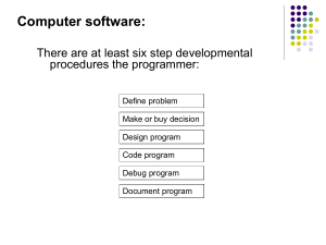 Programming languages