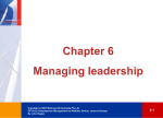 Contingency models of leadership
