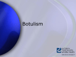 Botulism Presentation - The Center for Food Security and Public