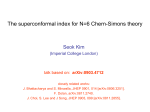 The superconformal index for N=6 Chern-Simons theory