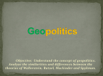 Geopolitical Theories