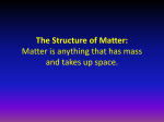 Classification of Matter