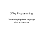 XToy Programming