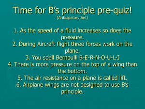 Time for B`s principle pre-quiz! (Anticipatory Set) 1. As the