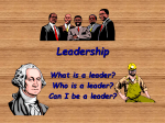 Leadership power point. ppt