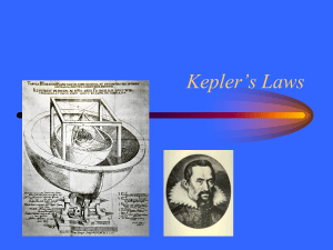 Kepler`s Laws