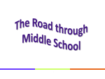 The Road through Middle School