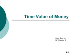 Chapter 6 Time Value of Money